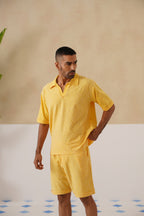 Shady Blooms Cotton Knit T-Shirt