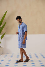 Tidal Tales Cotton Slub Knit Co-ord Set