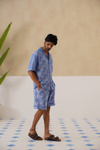 Tidal Tales Cotton Slub Knit Co-ord Set