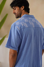 Tidal Tales Cotton Slub Knit Shirt