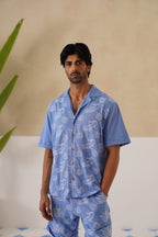 Tidal Tales Cotton Slub Knit Co-ord Set