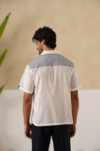 Solar Grid Cotton Shirt