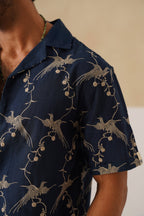 Plume & Bloom Cotton Linen Shirt