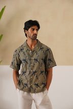 Plume & Bloom Cotton Linen Shirt