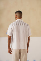Waveform Cotton Linen Shirt