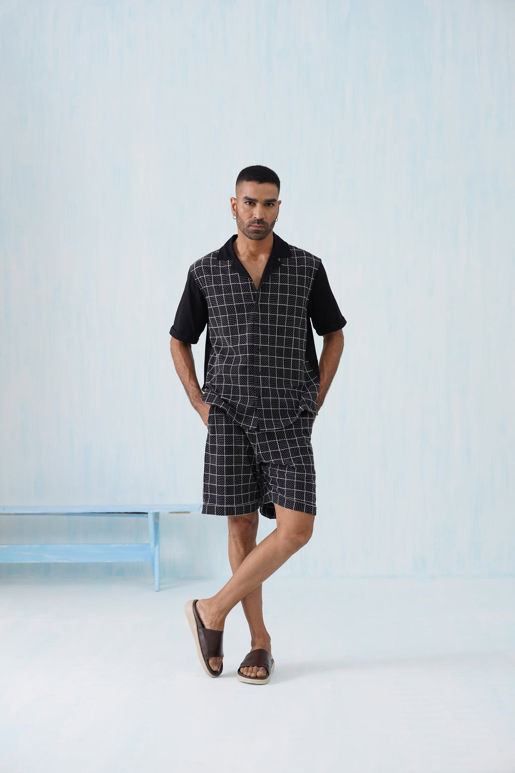 Cross Current Cotton Knit Co-ord Set