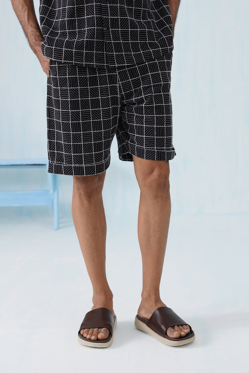 Cross Current Cotton Knit Shorts