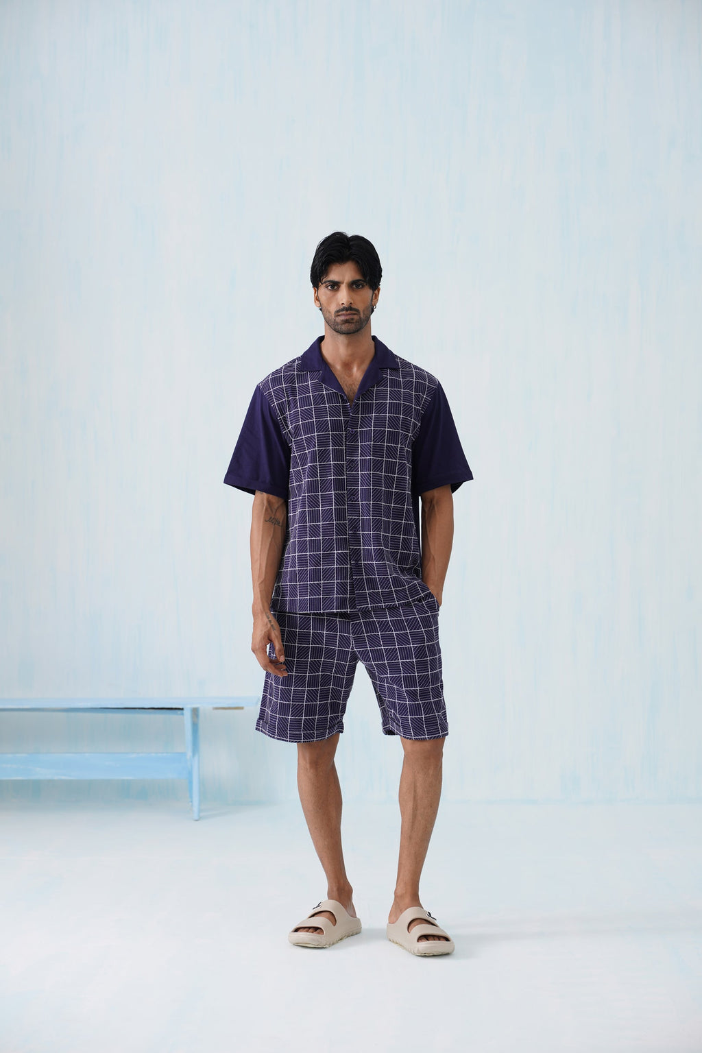 Cross Current Cotton Knit Co-ord Set