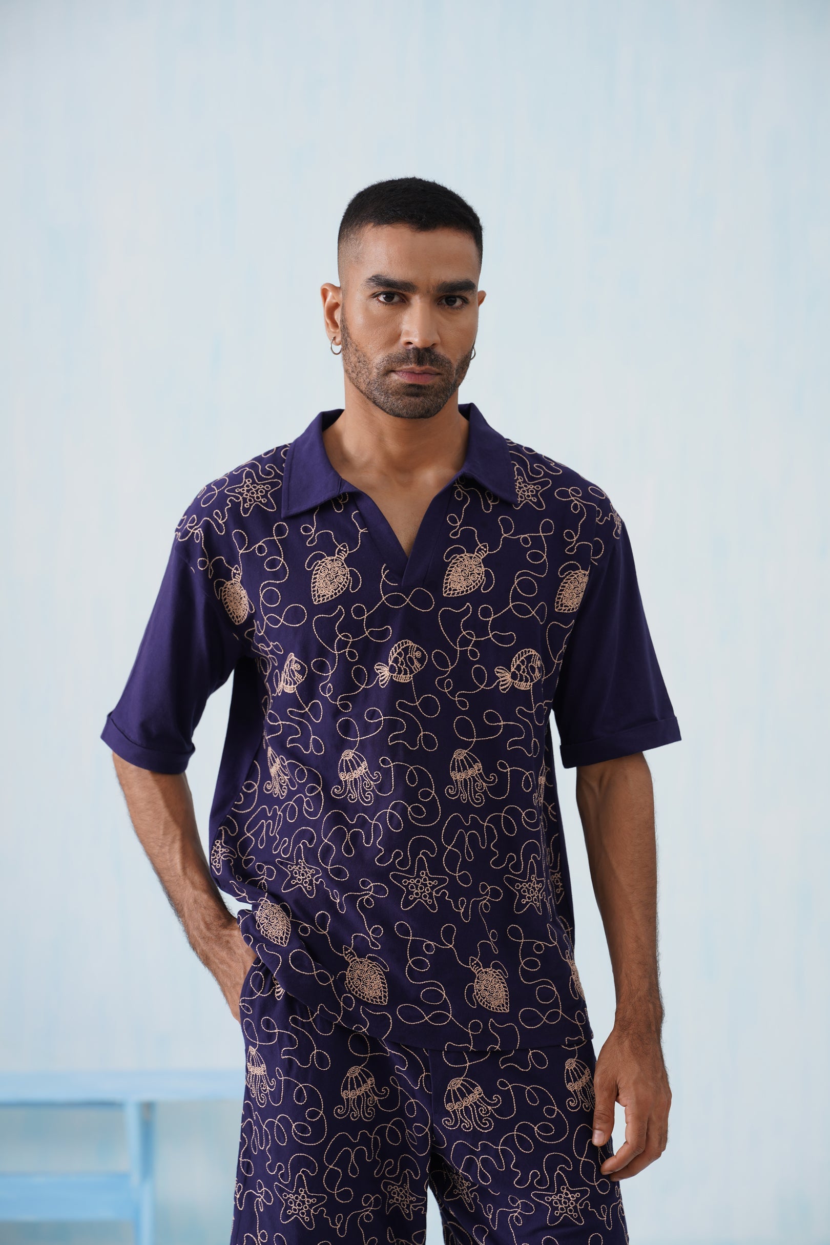 Reef Rider Cotton Knit T-Shirt