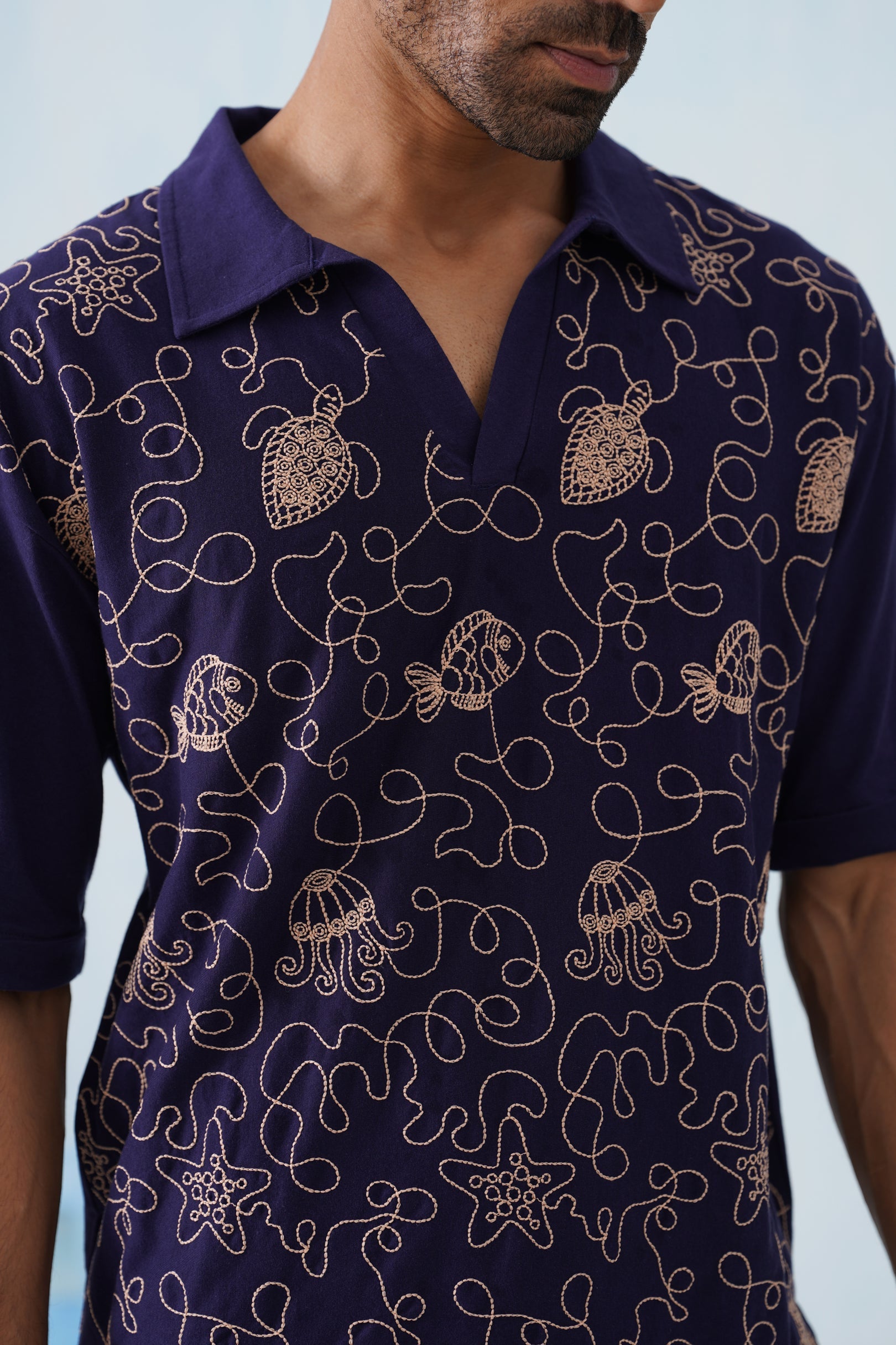 Reef Rider Cotton Knit T-Shirt