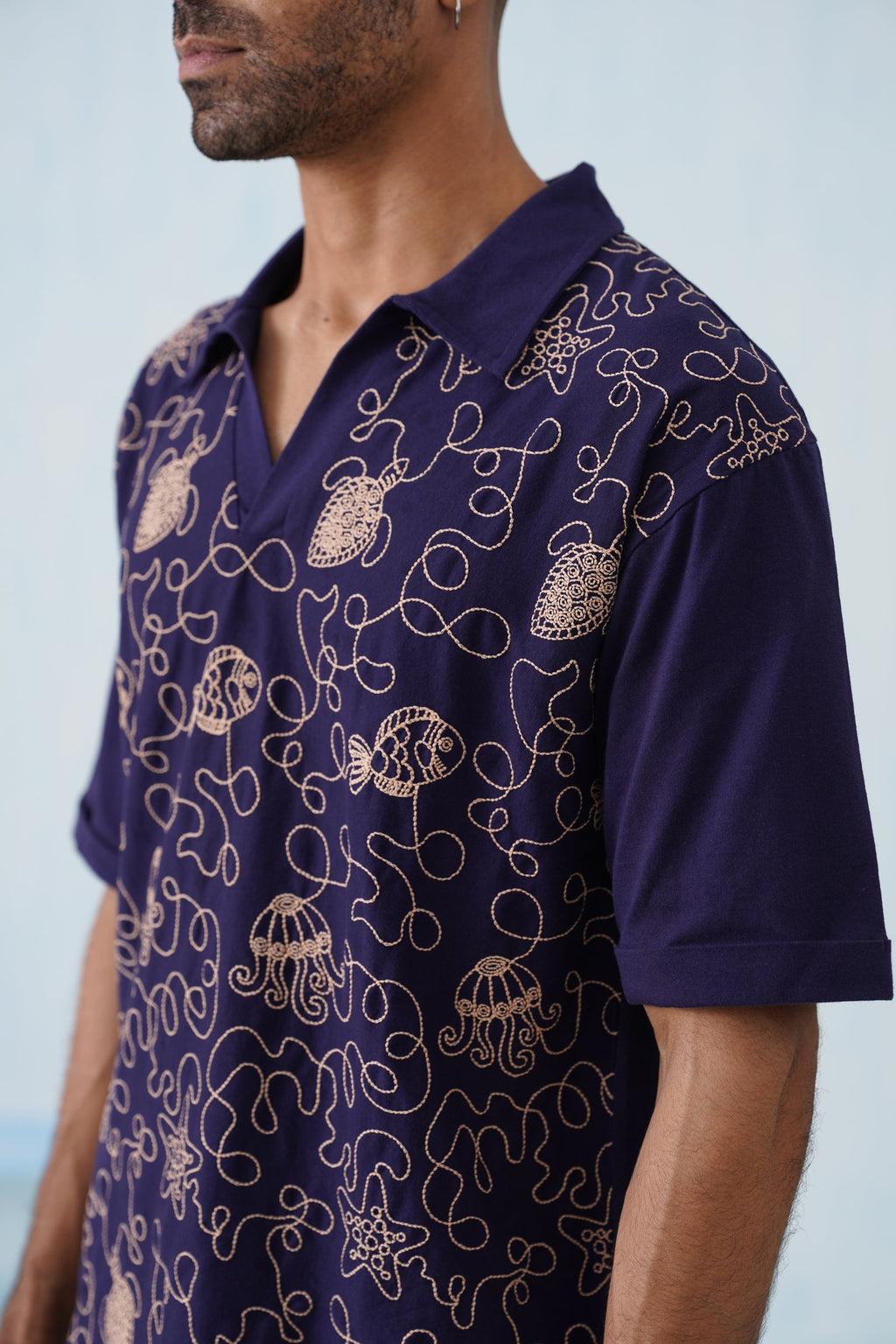 Reef Rider Cotton Knit T-Shirt