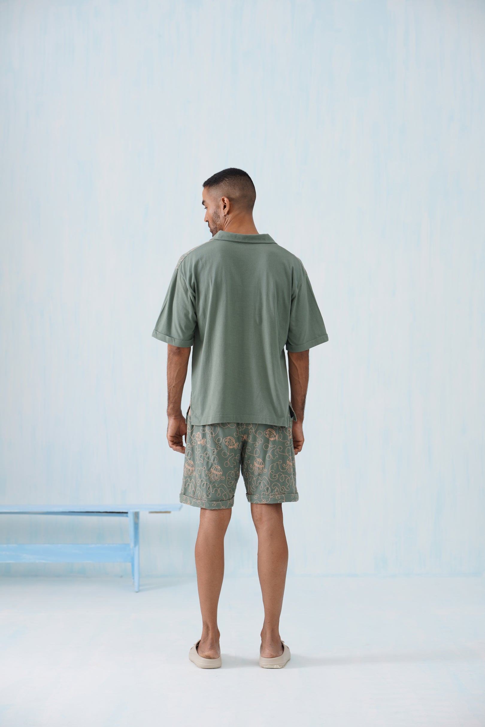 Reef Rider Cotton Knit Co-ord Set