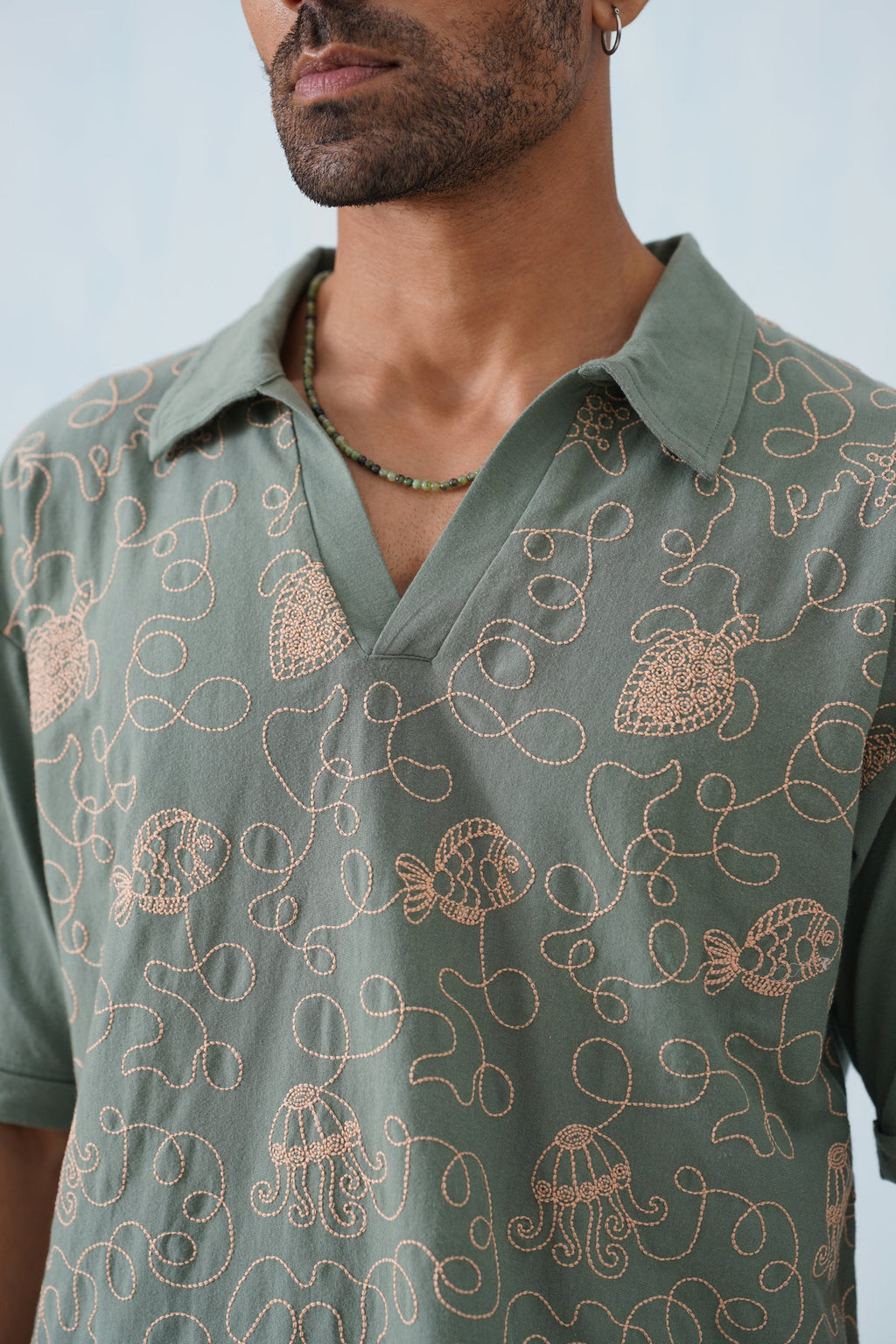 Reef Rider Cotton Knit Co-ord Set