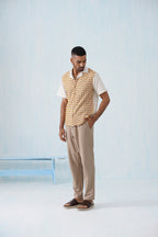 Golden Arc Cotton Shirt