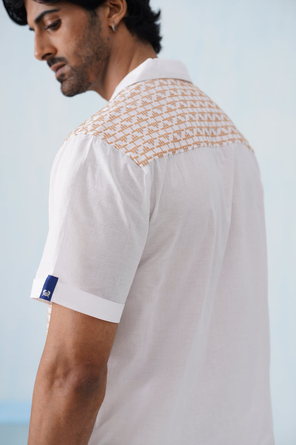 Sandlink Grid Cotton Shirt