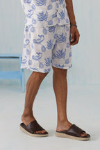 Tidal Tales Cotton Slub Knit Shorts