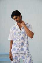 Tidal Tales Cotton Slub Knit Shirt