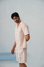 Amber Bloom Cotton Linen Co-ord Set