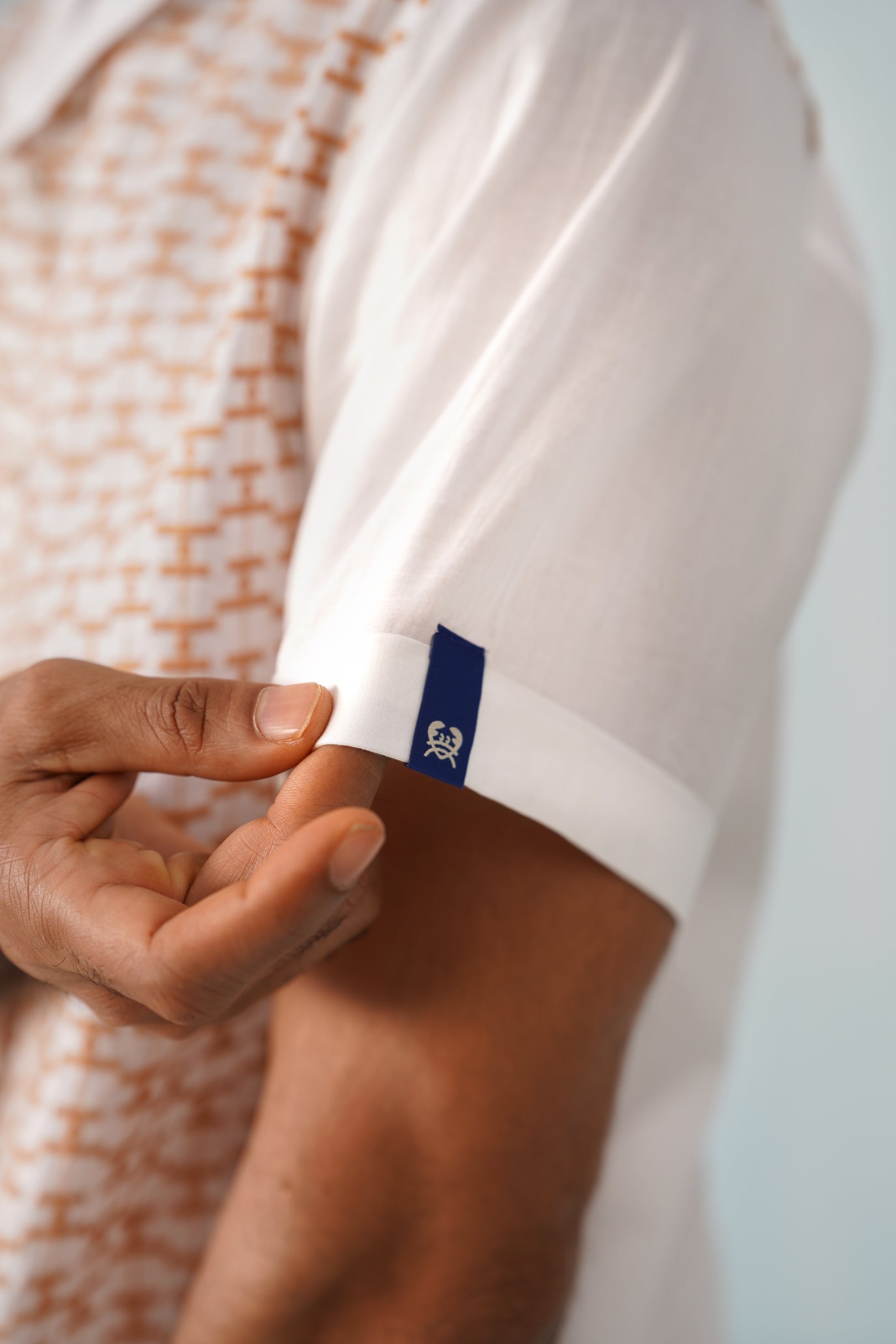 Amber Grid Cotton Shirt