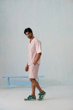 Shady Blooms Cotton Knit Co-ord Set