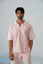 Shady Blooms Cotton Knit T-Shirt