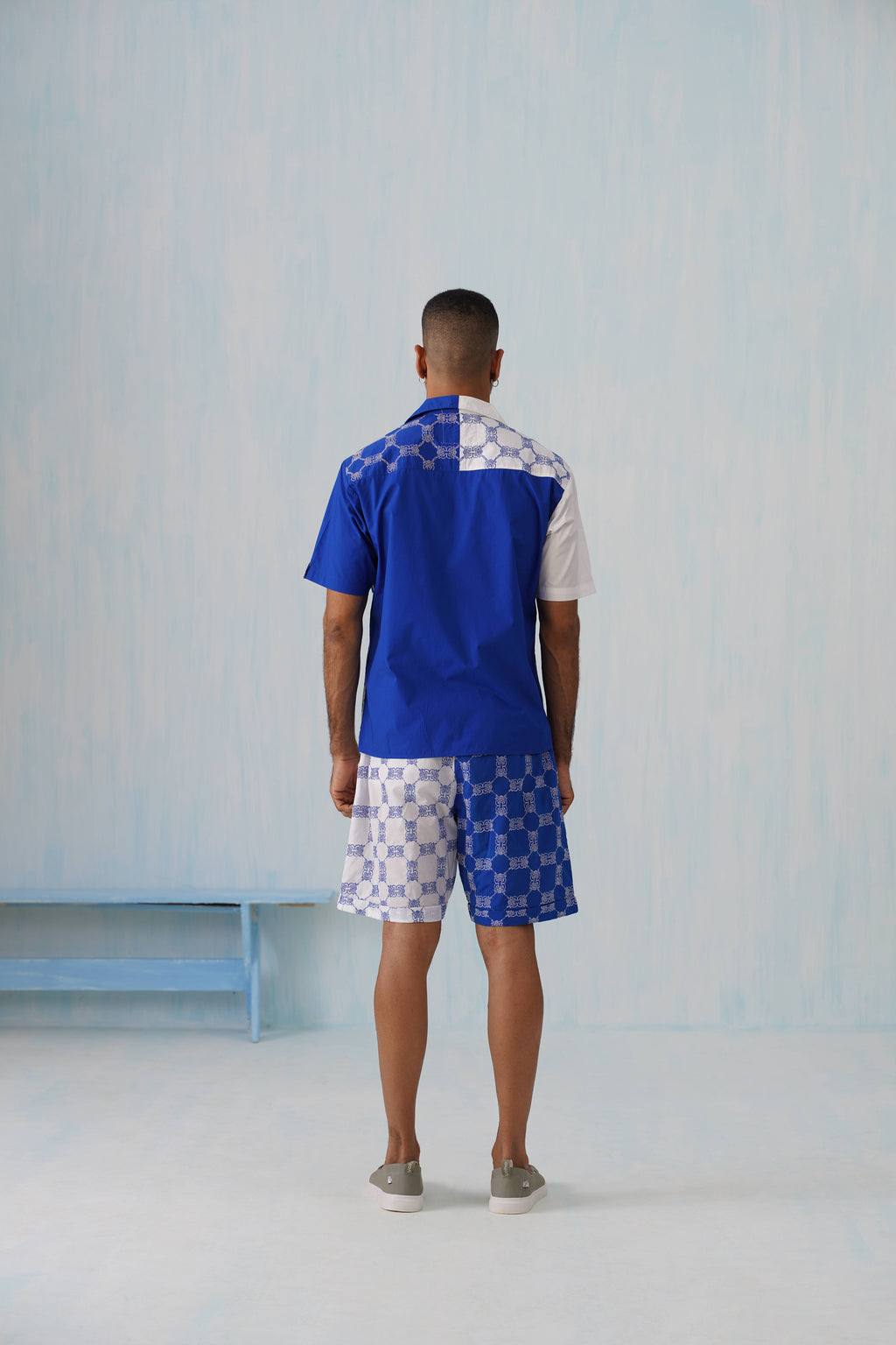 Knotty Krabs (Cotton) Co-ord Set - Surf & Foam