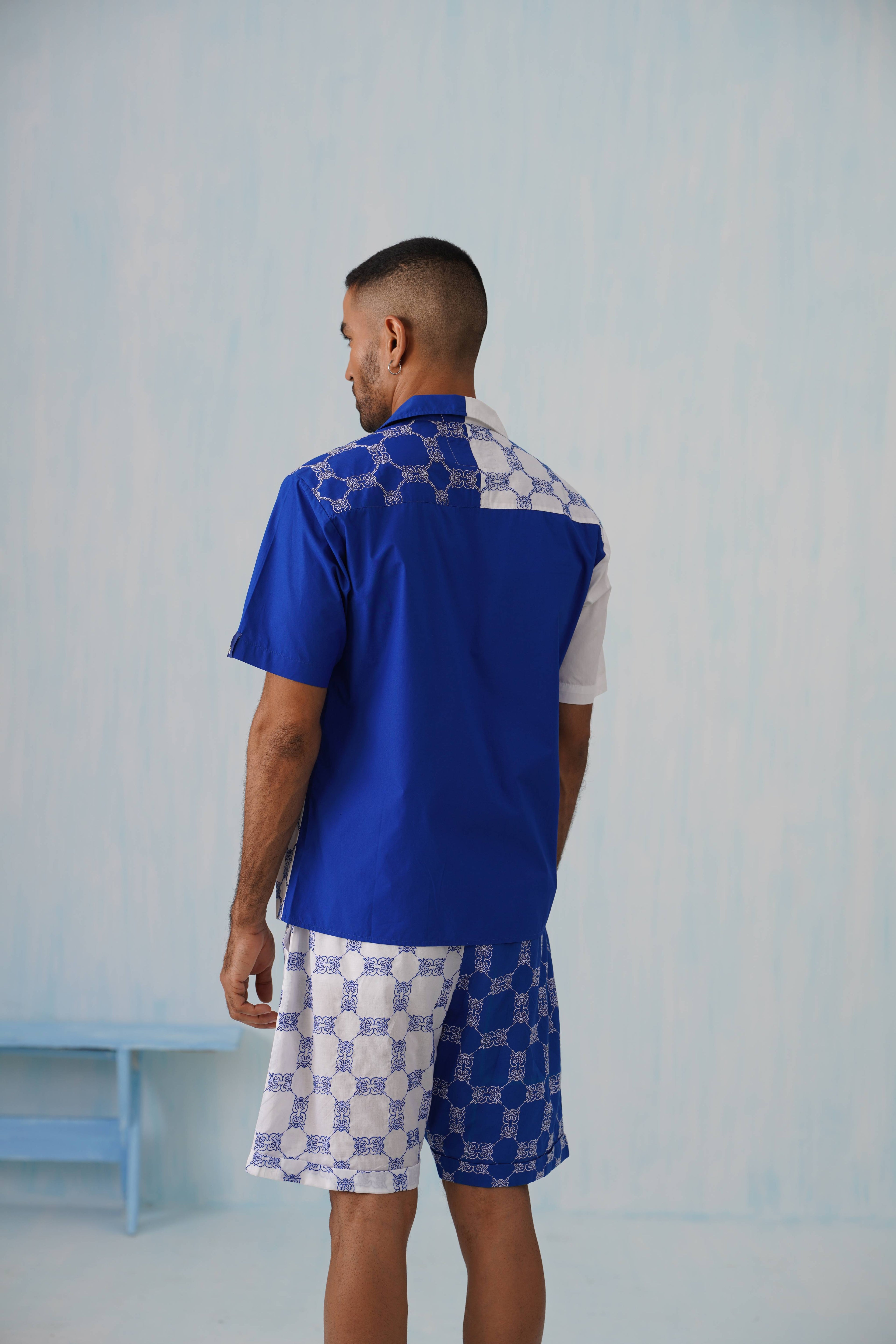 Knotty Krabs (Cotton) Co-ord Set - Surf & Foam