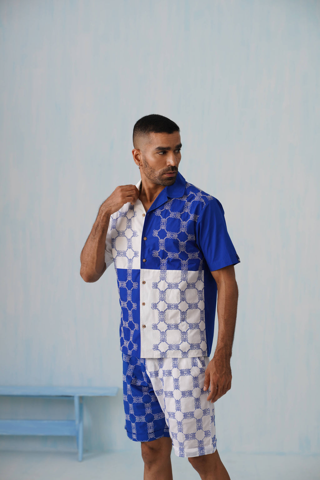 Knotty Krabs (Cotton) Shirt - Surf & Foam