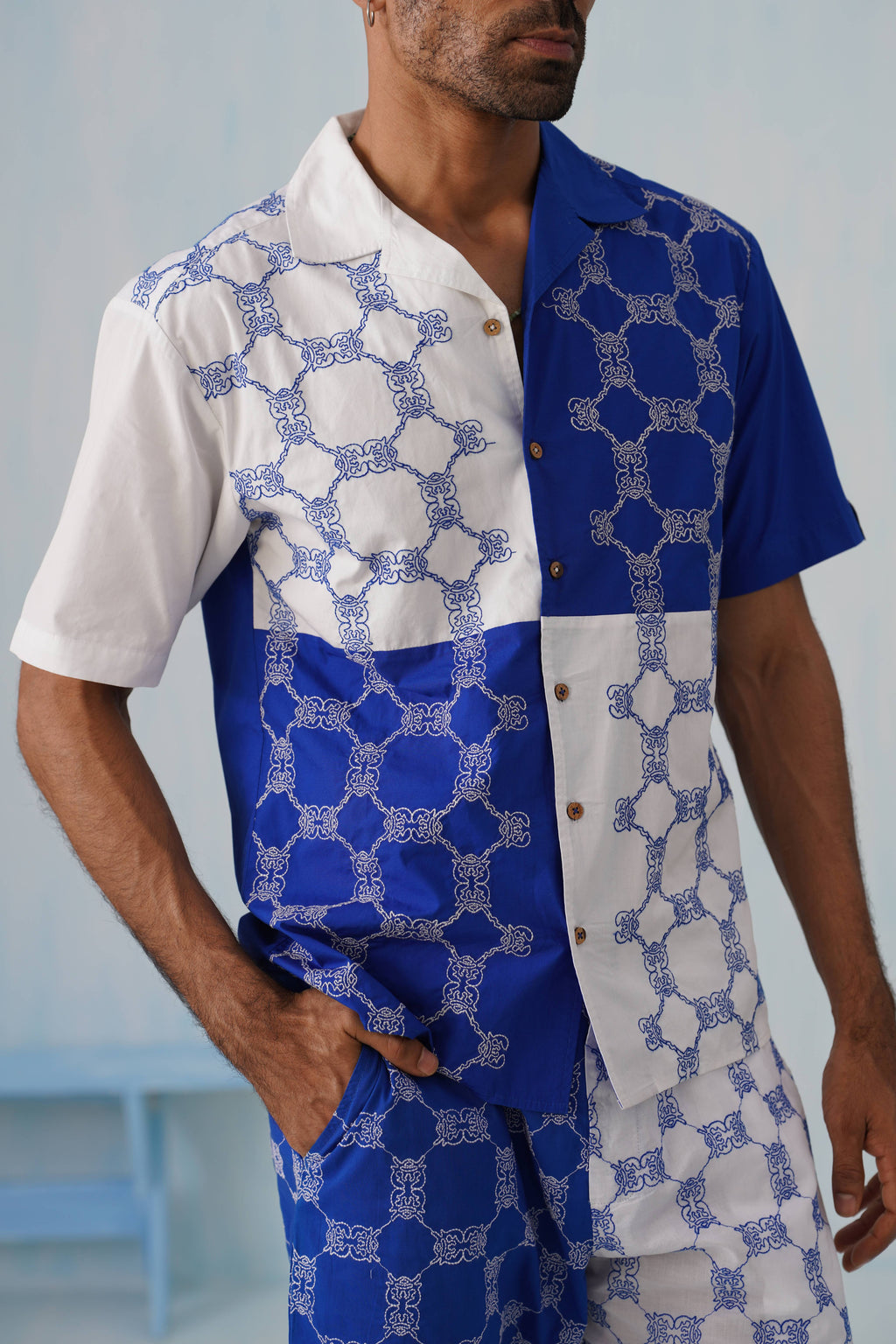 Knotty Krabs (Cotton) Shirt - Surf & Foam