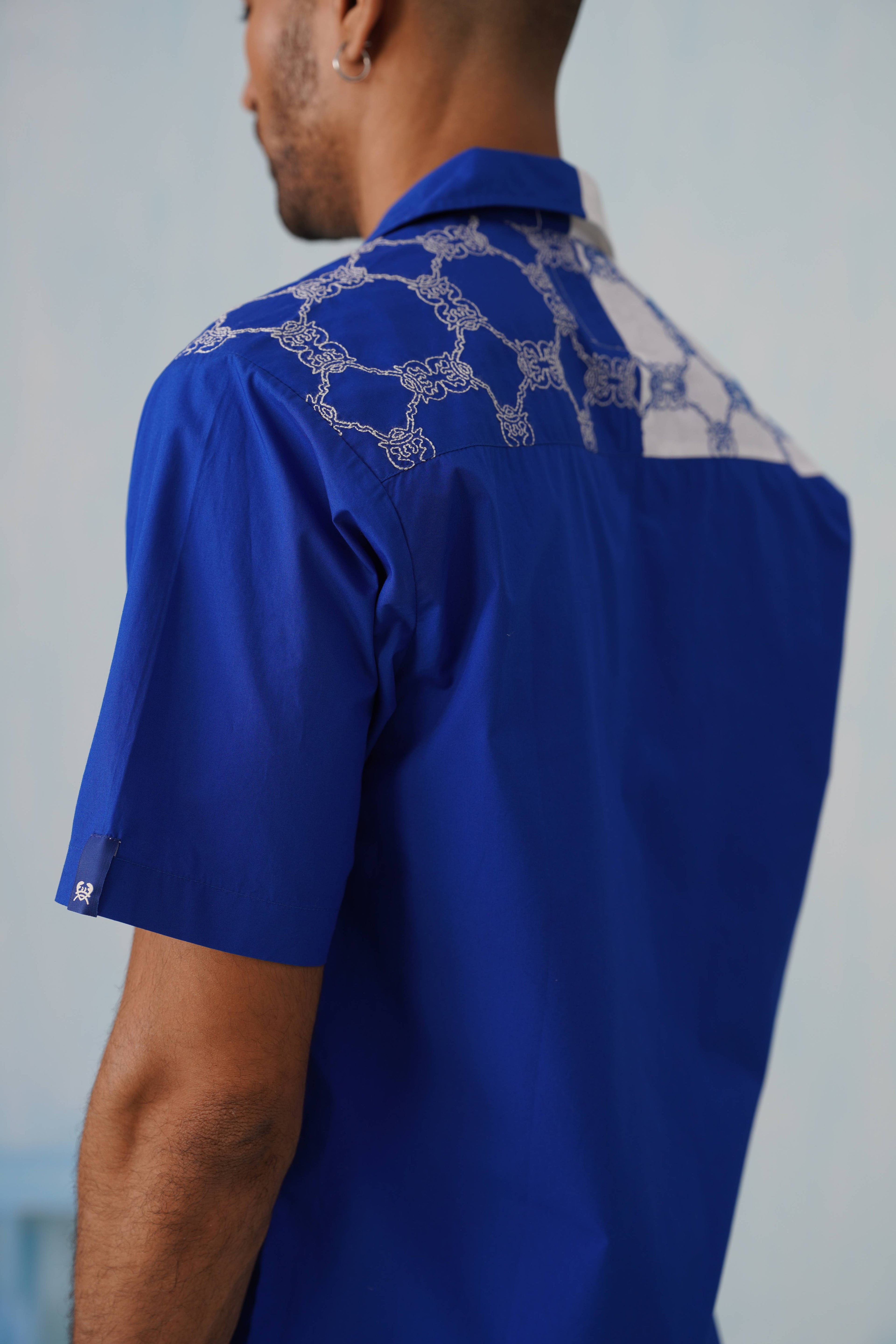 Knotty Krabs (Cotton) Shirt - Surf & Foam