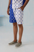 Knotty Krabs (Cotton) Shorts - Surf & Foam