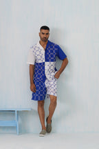 Knotty Krabs (Cotton) Co-ord Set - Surf & Foam