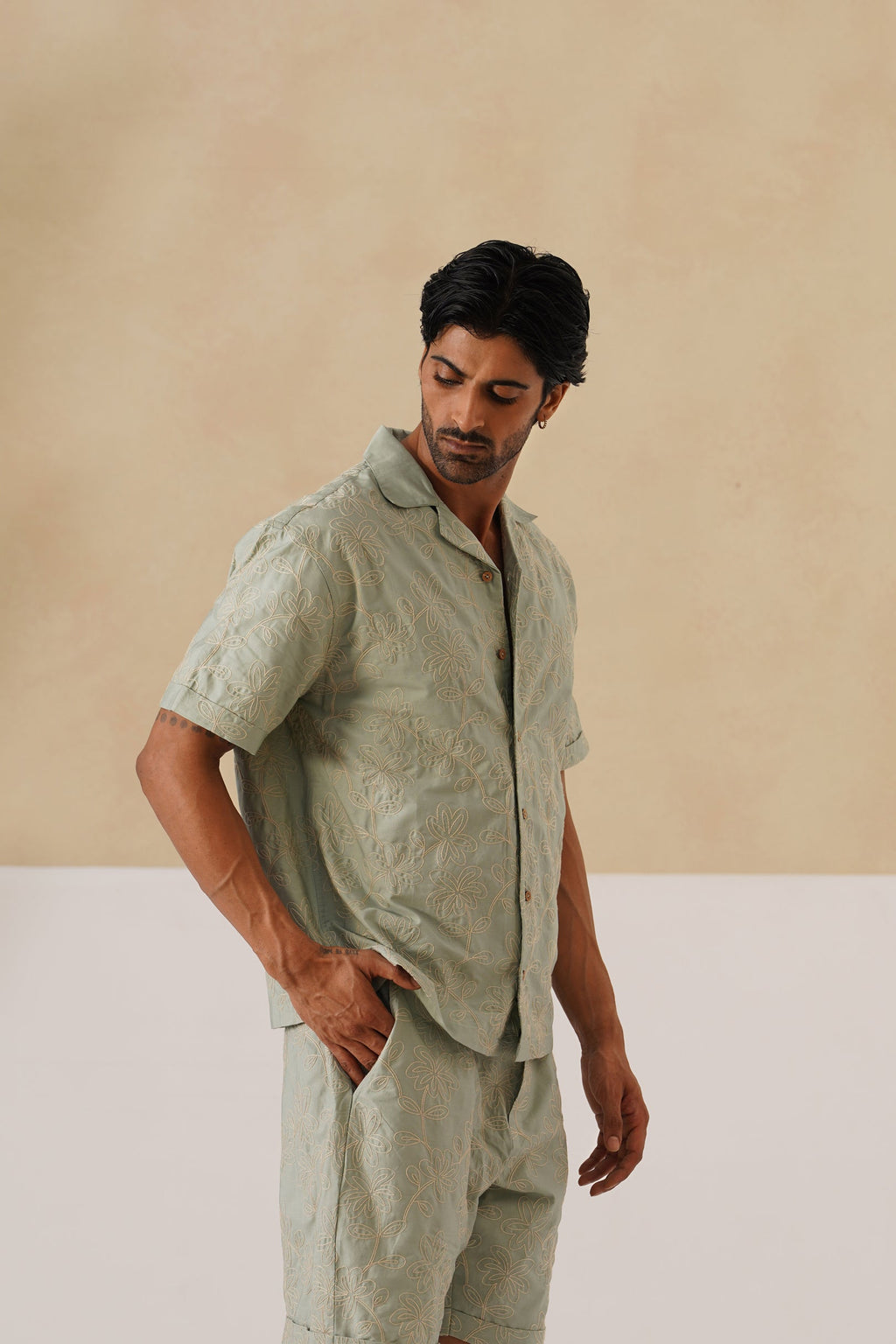 Sage Trails Cotton Shirt