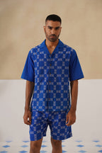 Knotty Krabs (Cotton) Shirt - Deep Sea (Blue)