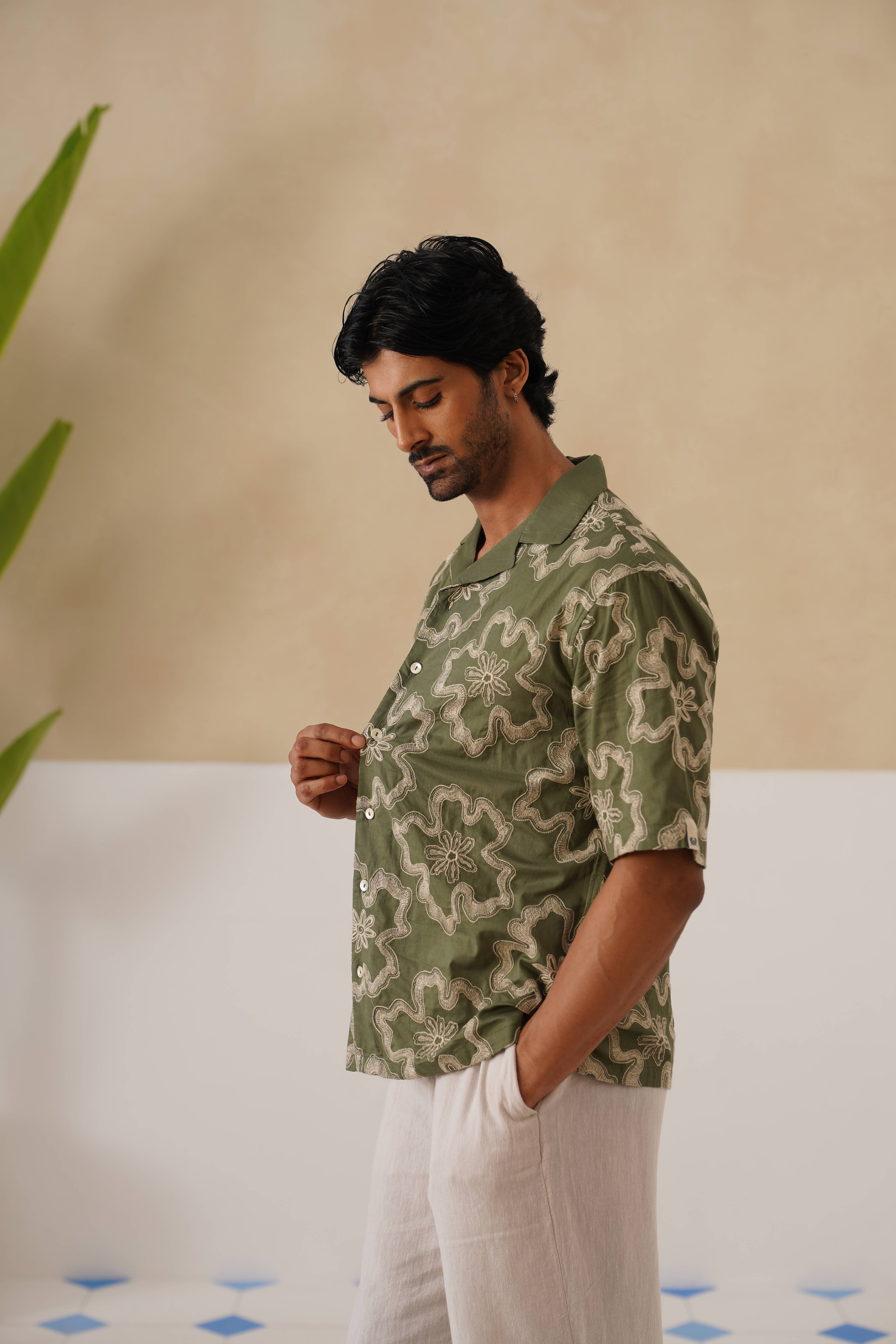 Tide & Bloom Cotton Shirt