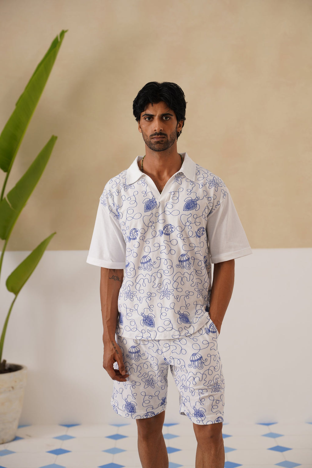 Reef Rider Cotton Knit T-Shirt