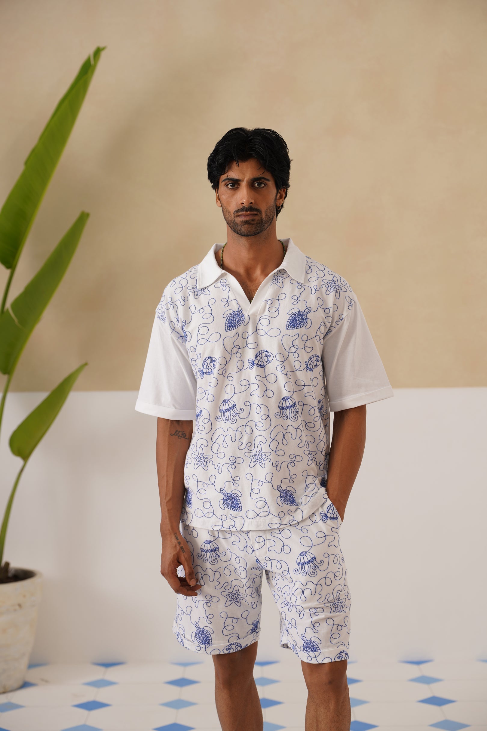 Reef Rider Cotton Knit T-Shirt