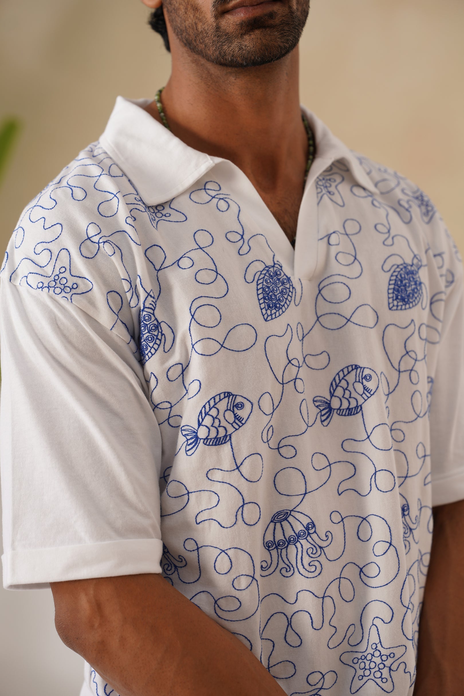 Reef Rider Cotton Knit T-Shirt