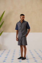 Midnight Current Cotton Co-ord Set