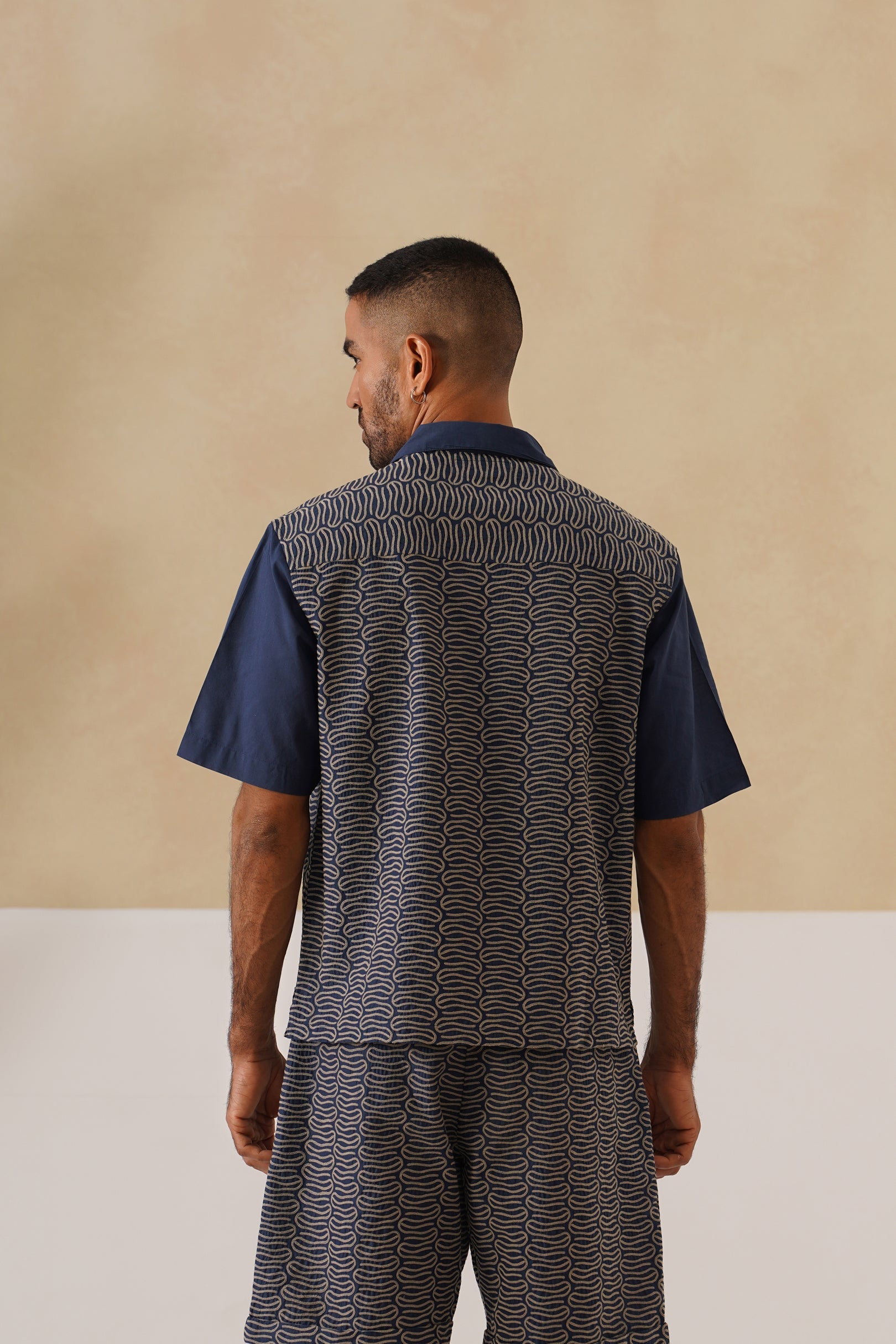 Midnight Current Cotton Shirt