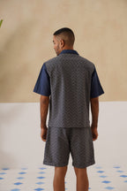 Midnight Current Cotton Shorts