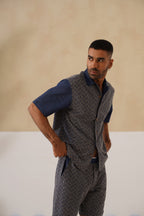 Midnight Current Cotton Shirt