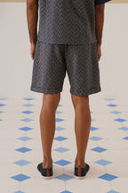 Midnight Current Cotton Shorts