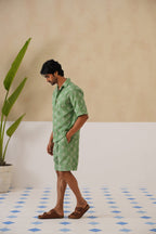 Solar Bloom Cotton Co-ord Set