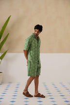 Solar Bloom Cotton Co-ord Set