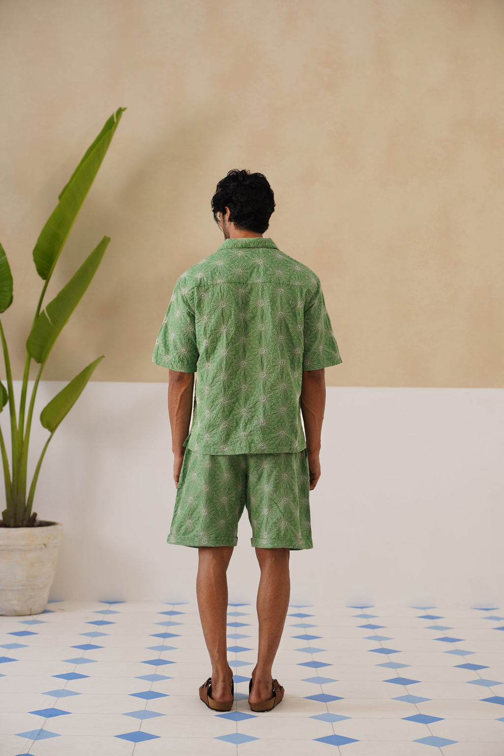 Solar Bloom Cotton Co-ord Set