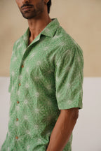 Solar Bloom Cotton Shirt