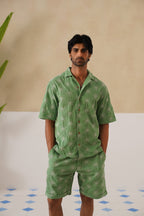 Solar Bloom Cotton Co-ord Set