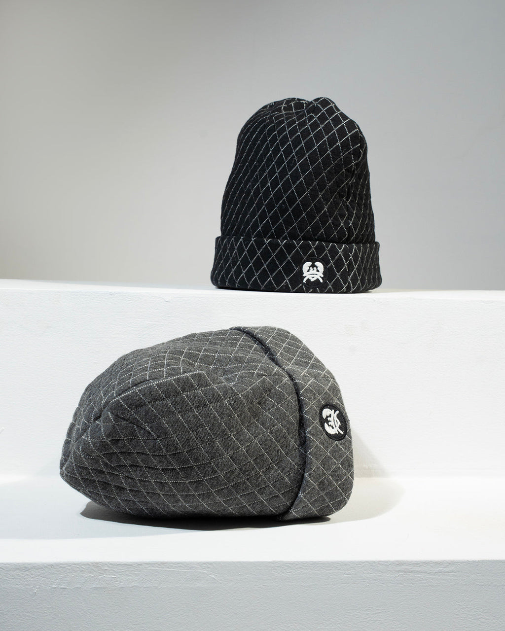 Ohk! Grid Quilted Beanie