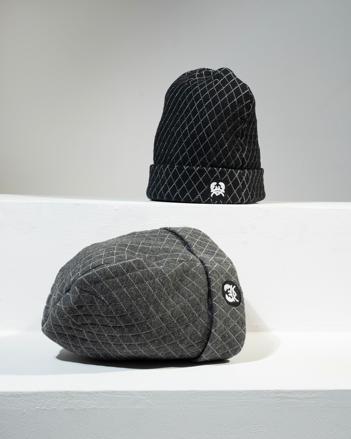 Ohk! Grid Quilted Beanie